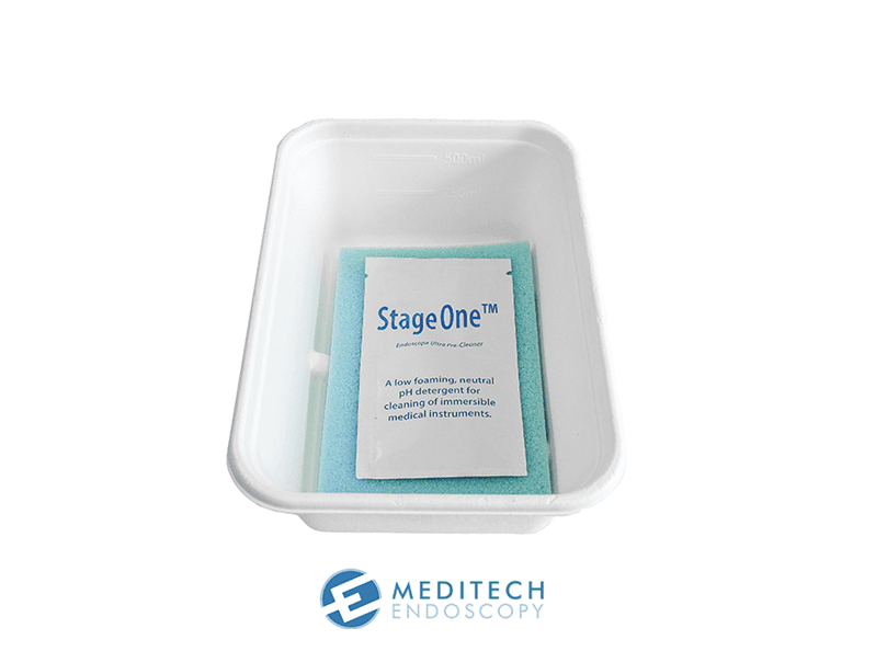 Forvaskesett til endoskopi